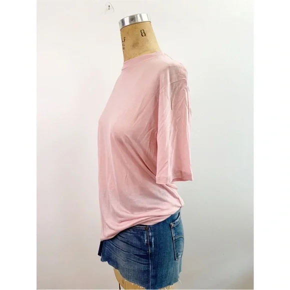 NWT J. CREW Tissue Weight Mock Neck Tee - Picture 5 of 10